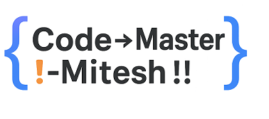 Code Master Mitesh Logo