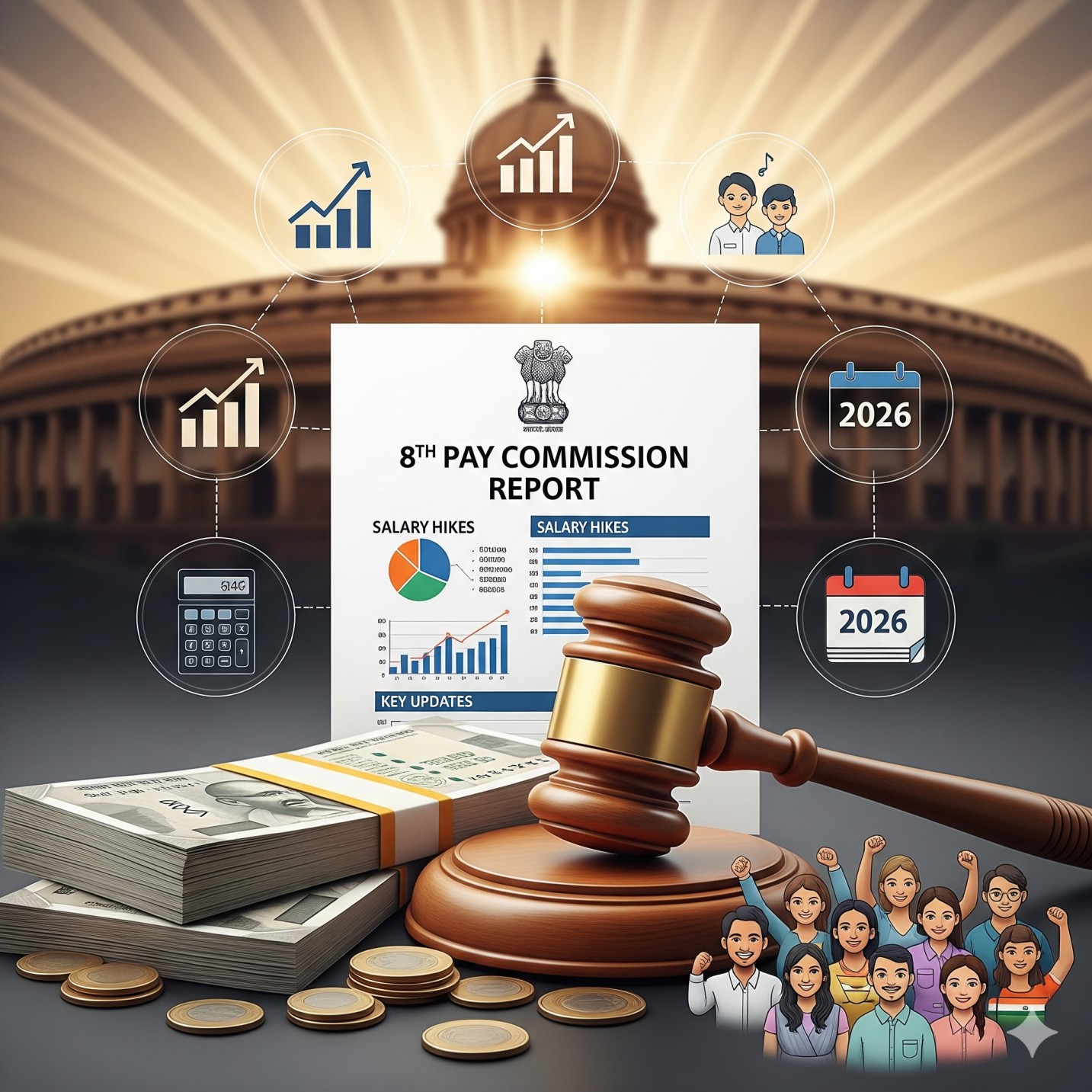 8th Pay Commission in India: Expected Salary Hike, Timeline, and Key Updates