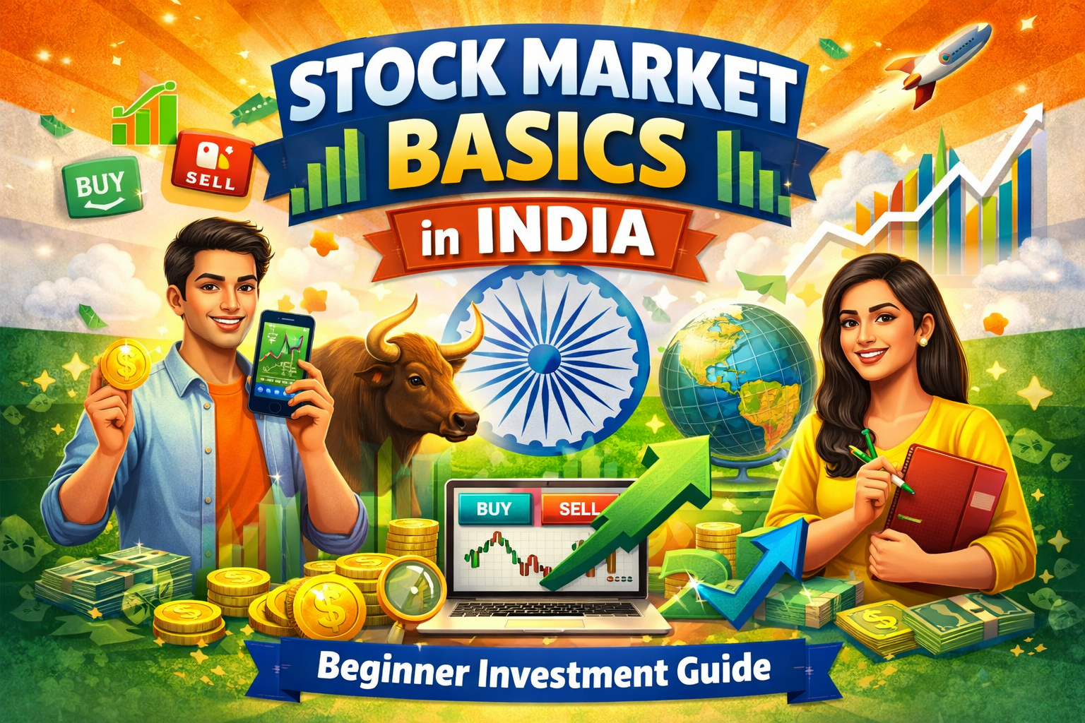 Stock Market Basics in India (Beginner Investment Guide)