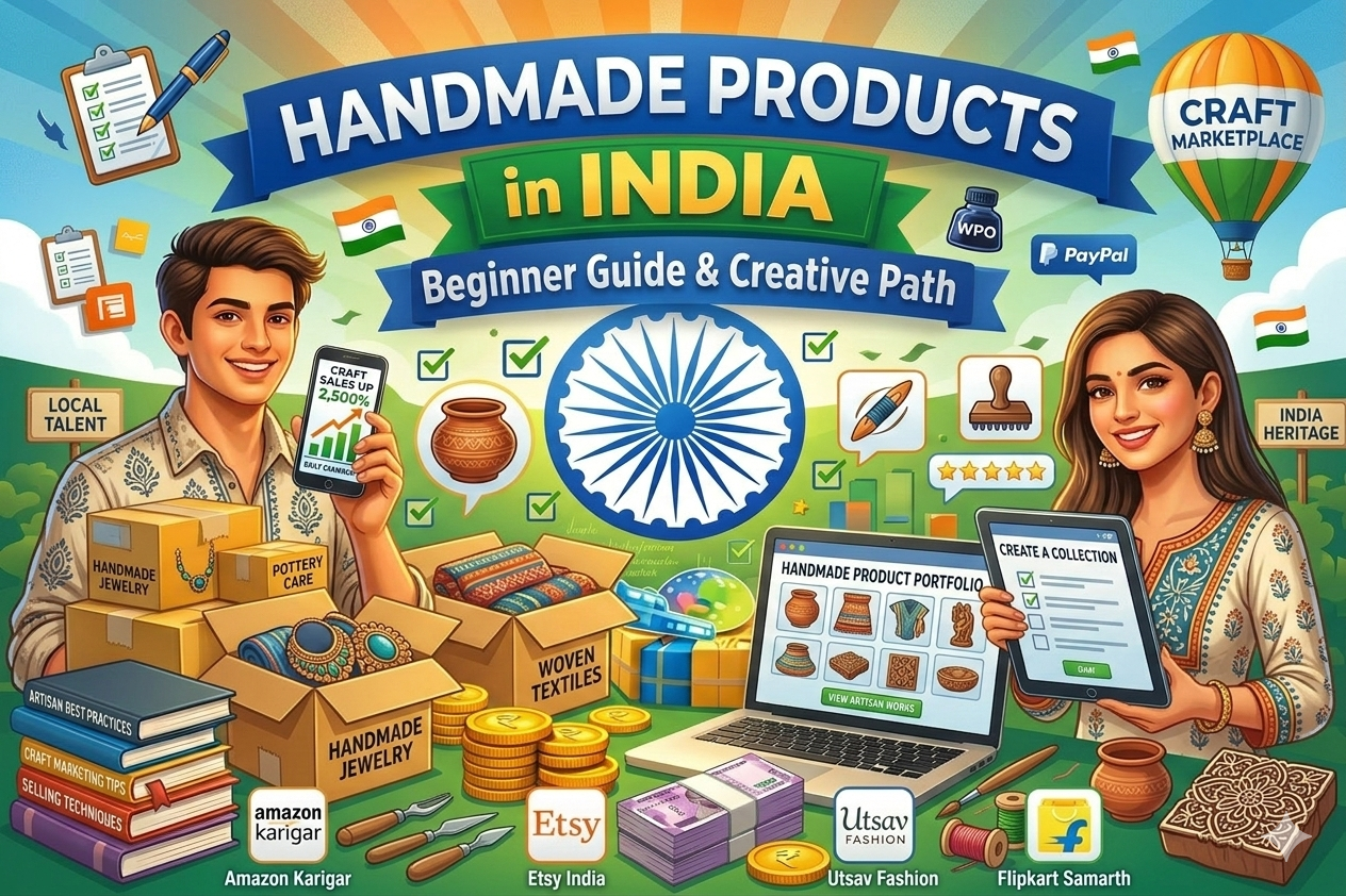 Sell Handmade Products Online in India (Business Guide)