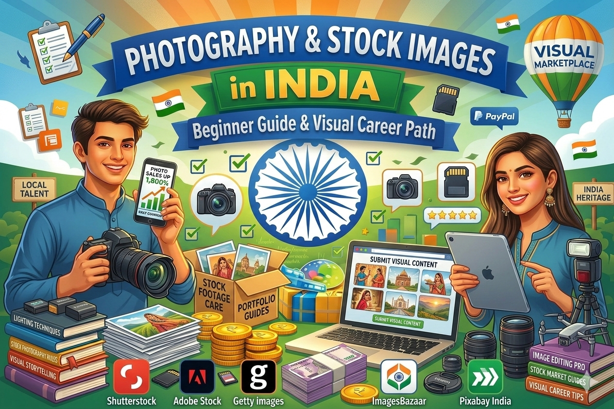 Photography & Stock Images in India (Earn Money Guide)